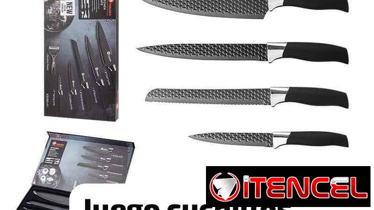 JUEGO CUCHILLOS 6 piezas