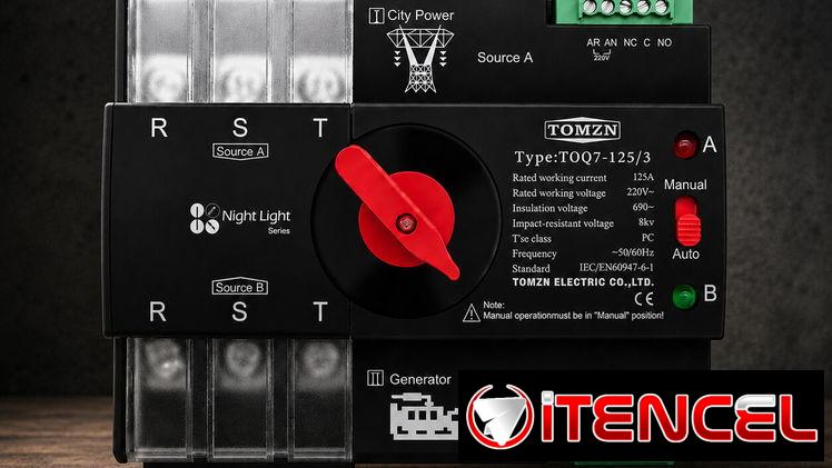 ​⚙️ ATS 3P – 125A – 220V (Automático)