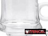 ⭐ Juegos de 6 Tazas de Vidrio con Asa