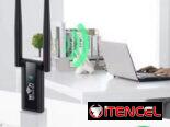 Repetidor WiFi USB de Alta Potencia – 300Mbps 2.4G con Doble Antena | Con garantía | videojuegoshabana.com
