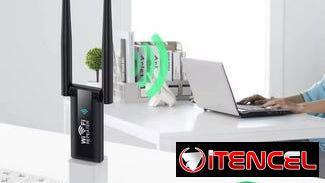 Repetidor WiFi USB de Alta Potencia – 300Mbps 2.4G con Doble Antena | Con garantía | videojuegoshabana.com