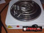 COCINA ELÉCTRICA IUNKE 1000 W, ENTREGA DE FACTURA, VARIEDAD DE COCINAS DE INDUCCIÓN, INFRARROJAS, ETC