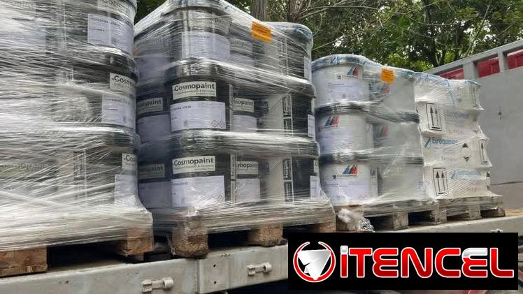 Pintura vinil euroquimica y isaval 15 litros antimoho ATM blanco coco importadas de España