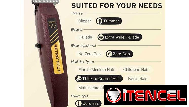 Trimmer  ⭐Wahl Professional 5-Star ⭐Cordless Retro T-Cut [8412]. Sellada en caja. Detailer. Rasuradora .Pelar