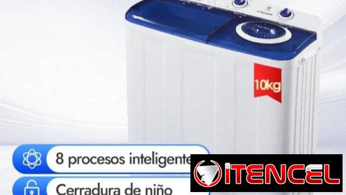 Lavadora semiautomatica HYS de 10kg