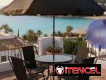 Juego de terraza con 4. Y sombrilla 190