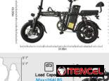 Bicicleta electrica plegable para adulto 650 USD