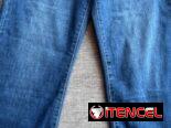 Pantalones de mujer de mezclilla corte ancho 58547627