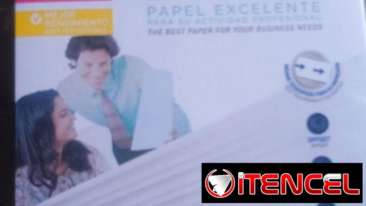 Paquetes de 500 hojas tipo carta