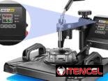 AKEYDIY Máquina de prensa de calor profesional 5 en 1 para camisetas, gorras, tasas, etc.