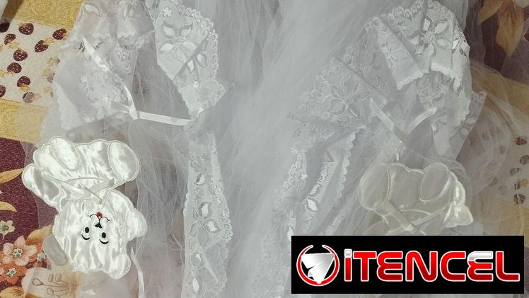 Se vende mosquitero blanco nuevo para cuna