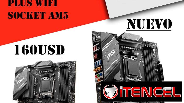Motherboard MSI B650 Gaming Plus Wifi Socket AM5 “Nuevo Sellado”