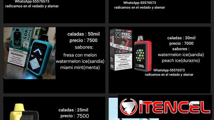 Cigarros electrónicos vapers