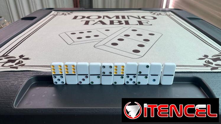 Mesa + domino ‼️El DOBLE 9 CON EL Q SE CALIENTA LA MESA👌🏽✌🏽