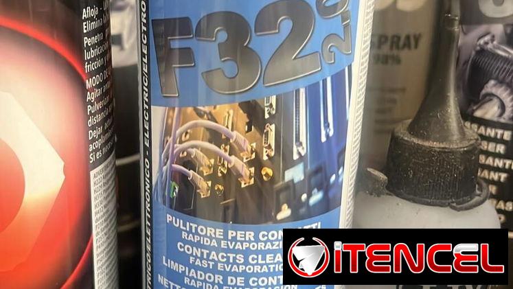 BOTE SPRAY 400ML LIMPIA CONTACTOS EN SECO FAREN F32