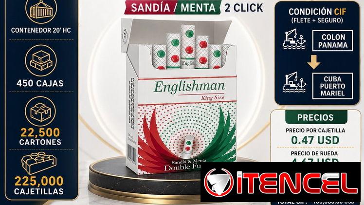 Oferta de Importación | Cigarros Englishman 2 Click