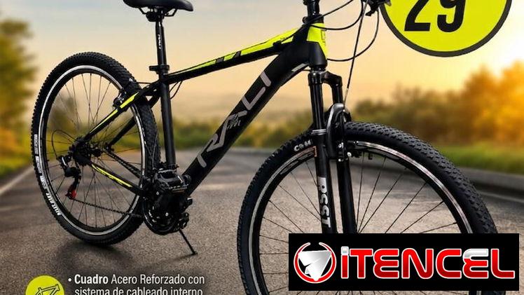 Bicicletas medida 29 MONTAÑESA .RALI !!!! SUPER OFERTA !!!! 21 VELOCIDADES, AMORTIGUACION Y SUSPENSIÓN nuevas en su caja