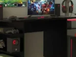 Mesa para computador y televisor