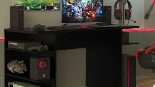 Mesa para computador y televisor