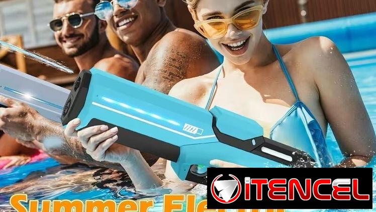 🌊Pistola de Agua Eléctrica con Absorción Automática y Largo Alcance🌊