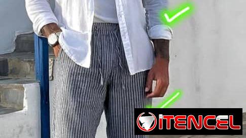 Pantalon de lino , pantalón de listas , camisas blanca de lino , ropa de lino , conjunto de lino , pantalón beige de lin