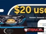 Cocina/estufa Milexus 20” con horno de gas y mas (factura mensajería garantía) 53220916