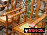 sillones de madera