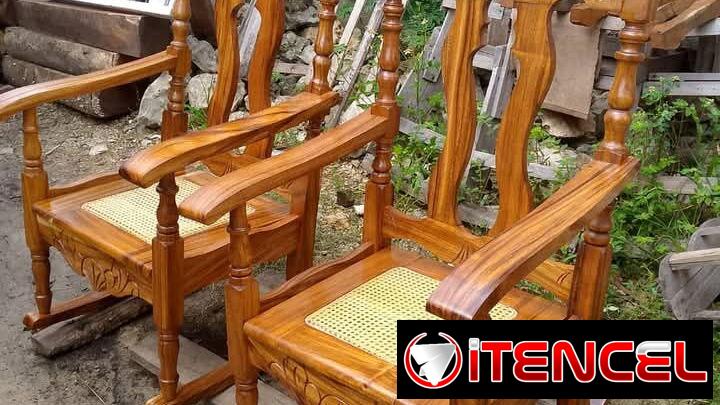 sillones de madera