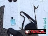 Camisa blanca mangas corta , pantalón blanco de lino , ropa de lino para hombres