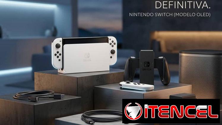 Nintendo Switch OLED original + garantía + soporte incluido