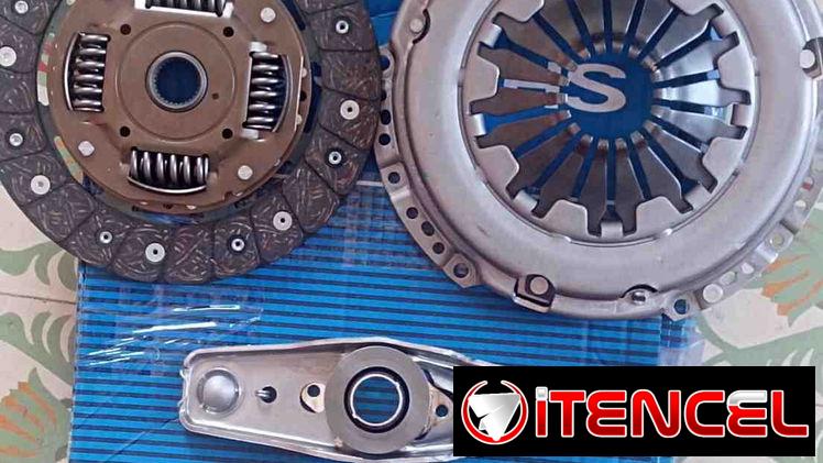 Kit de embrague o cloche marca Sachs Alemán para Skoda Fabia y VW Polo
