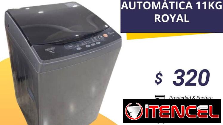 LAVADORA AUTOMÁTICA 11KG ROYAL