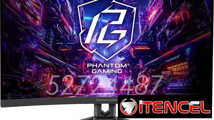 ✅✅52724487 – Monitor ASROCK Curvo de 27″, PHANTOM Gaming PG27FRS1A, Full HD (1920×1080), 280Hz✅✅