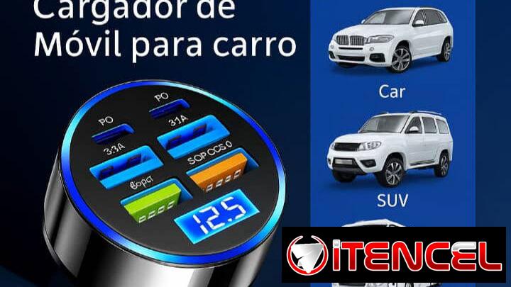 APROVECHA TU CARGADOR DE CARRO PARA MOVIL MAS BARATO QUE NADIE. TENGO MENSAJERÍA ADICIONAL