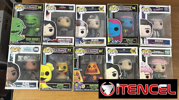 Vendo funkos pops de diversos personajes