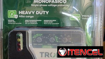 Protector de voltaje monofásico 220v TROEN