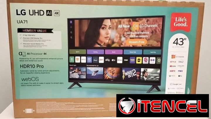 Smart TV LG UHD AI 4K de 43 pulgadas