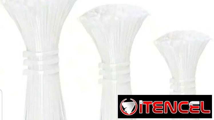 BRIDAS PLASTICAS, PAQUETES DE 300 UNIDADES CON DIFERENTES MEDIDAS