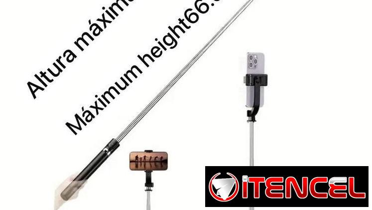 1.70cm Trípode +palo selfie +mando a distancia