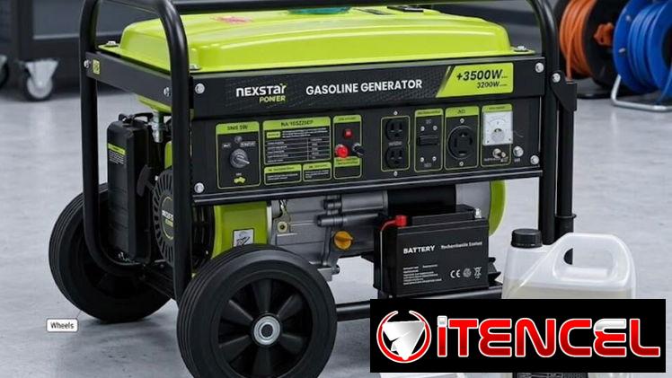 Planta Eléctrica 4 tiempo de gasolina 3500w