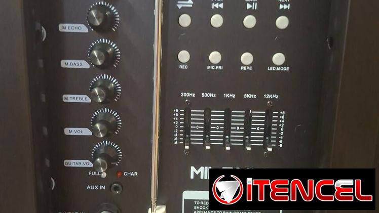 BOCINA SPEAKER MILEXUS 12 PULGADAS