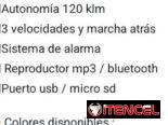 Moto Eléctrica Topmat y Bucaty Shira