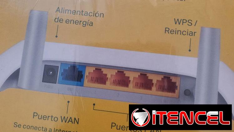 Router tplink con puerto WAN