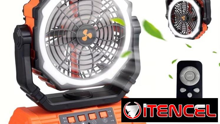 Ventilador recargable