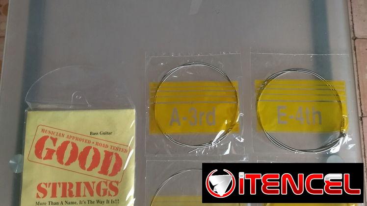 Se venden cuerdas de bajo