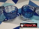 Pareja de Bombonera de Cristal en 10 USD