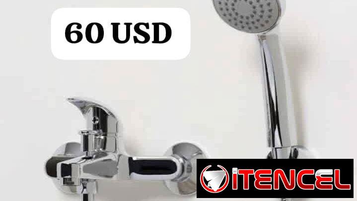 Llave mezcladora monomando doble tiro para ducha nueva en su caja alta calidad marca tecno plus tecnología española