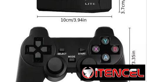Consola de juegos Retro-1000 juegos incorporados