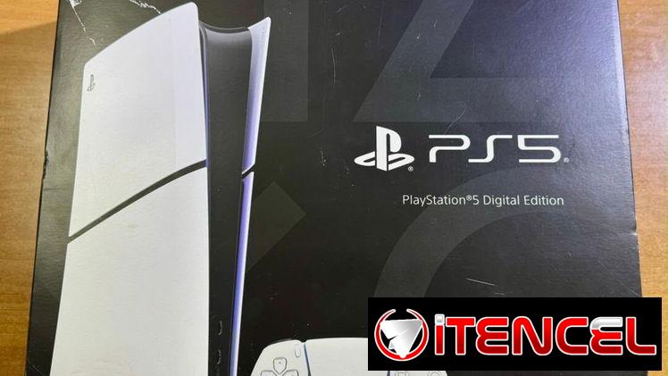 PS5 slim digital. En caja. Con f1 2025 y gran turismo 7 digitales!!! Todo impecable!!!