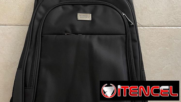 Mochila negra fuerte y grande